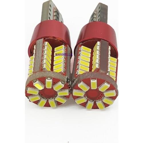 2Pcs Promotion Car Styling T10 W5W LED Bulb Car Lights 57 SMD 12V Auto Lamp 5W5 3014 Lights Marker Light Parking Lamp