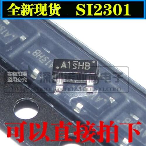 20PCS SI2301CDS SOT23 SI2301BDS SI2301 A1SHB SOT-23 SOT SMD new and original IC Chipset