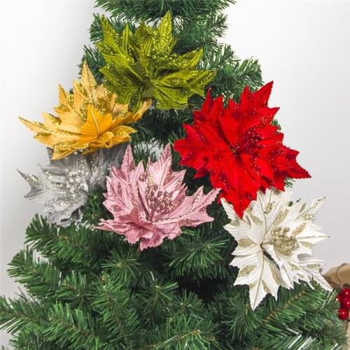 2020 Decoration Flowers Artificial Flowers Christmas Decorations For Home Xmas Tree Ornaments Xmas Tree New Year