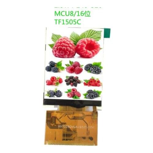 2.8 inch 37PIN 8/16Bit TFT LCD Screen FT1505C Drive IC 240*RGB*320