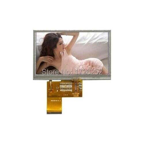 4.3 inch 40PIN TFT LCD Screen with Touch Panel OTA5180A Drive IC 480(RGB)*272 24Bit RGB Interface