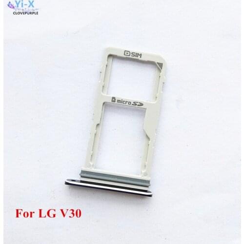1PCS SIM Card Tray Adapter Micro SD Card Tray Holder for LG V30 H930DS H930 H932