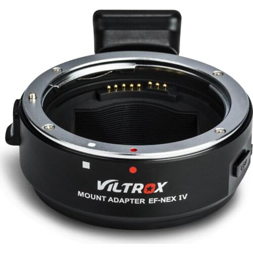Viltrox EF-NEX IV Auto Focus Lens Mount Adapter for Canon EF/EF-S Lens to Sony A7RIII A7III A7II A6300 A6500 A9 E-Mount Camera