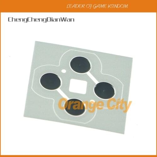 ChengChengDianWan Touches Boutons ABXY Electronic Conductive Film Button Circuit PCB Pads for New 3DS 10pcs/lot