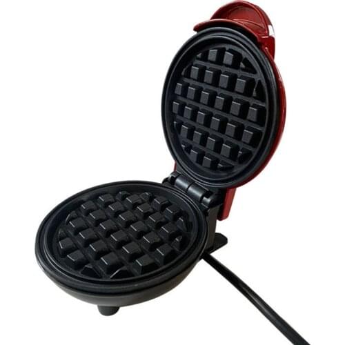 350W Mini Electric Waffles Maker Bubble Egg Cake Oven Breakfast Waffle Machine Fried Egg Pancake Pan Eggette Machine