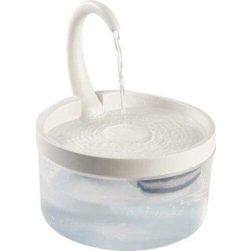 High Quality ABS And PP Material, Non-toxic Swan Neck Pet Fountain Dog Fountain Automatic Water Dispenser For Dogs And Cats