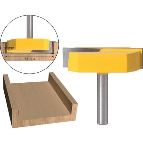 8mm Shank Woodworking Router Bit Background Cleaning Milling Cutter Slotting