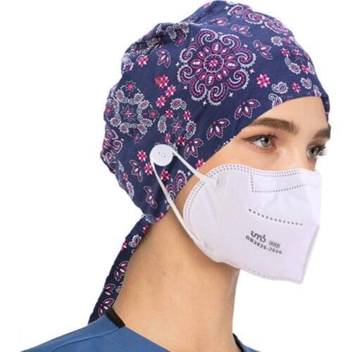 Summer Cotton Paisley durag with button Skull Cap Cotton Biker Motorcycle Bandana Head Wrap Du Doo Do Rag Rags hair accessories