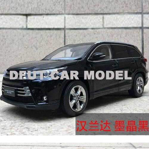 Diecast 1:18 Alloy Pull Back Toy HIGHLAND 2018 Car Model Of Childrens Toy Cars Original Authorized Authentic Kids Toys