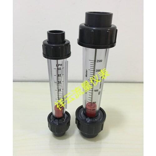 [LZS20/40] high quality plastic pipe type liquid rotameter rotameter with high precision
