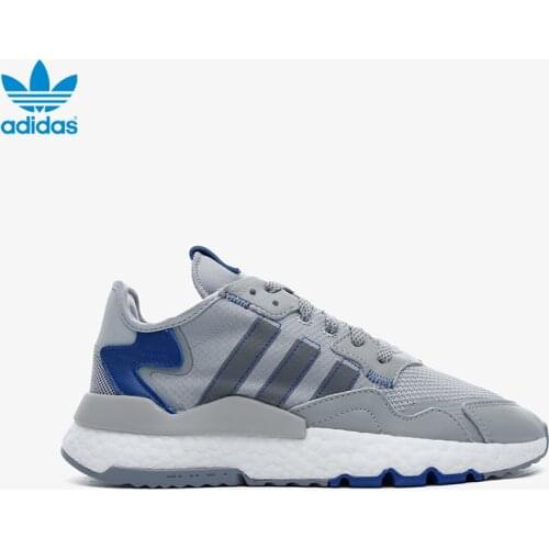Adidas Nite Jogger Men Gray Sports Shoes New season fashion high quality sports jogging walking casual men sports shoes sneaker