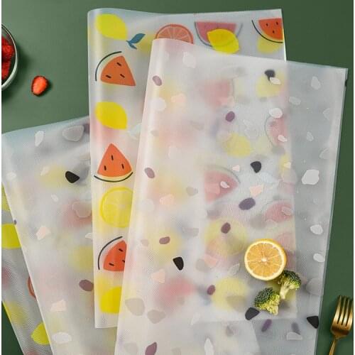 Non Slip Drawer Liner Moisture Proof Refrigerator Mat Shelf Liner Waterproof Fridge Shelf Mat Tapis Frigo Kichen Items DK50DL