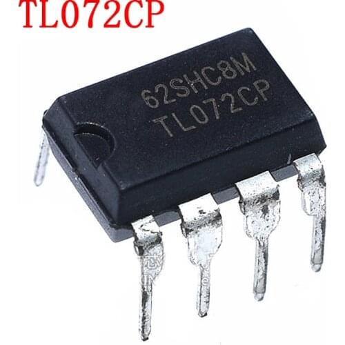 10PCS TL072CP DIP8 TL072 DIP TL072CN DIP-8 new and original IC
