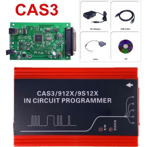Newest CAS3/912X/9S12X IN CIRCUIT Programmer CAS 3 Programmer for B//M/-W Key Programmer Mileage Correction Tool