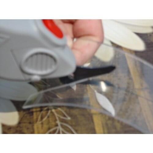 PVC tablecloth Cutter , Electric Crystal Plate Cutter,soft glass cutters plastic PVC Electric Scissor