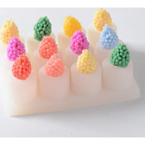 Nicole Candle Molds Silicone Cylinder Scented Candle Moulds Room Handmade Decorative Tool