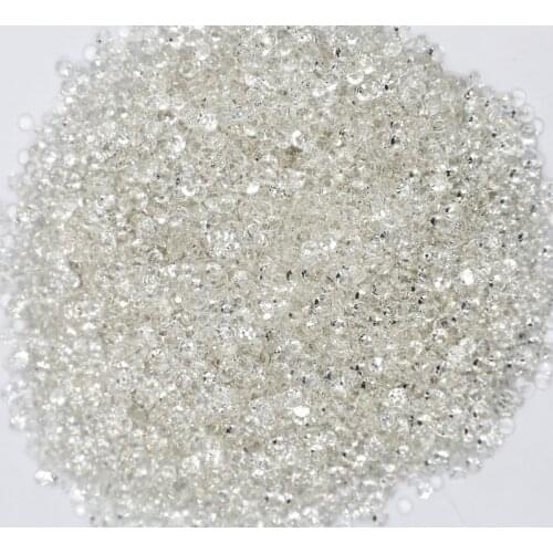 Transparent Clear 3~6mm Flatback стразы Resin Non hotfix Rhinestones in Bulk Package Plastic Nail Art Decoration for Garment