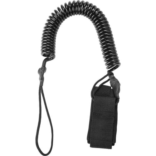 1 Pc 10ft Coil Surfboard Leash TPU Neoprene Surfing Stand Up Board Leash Foot Rope