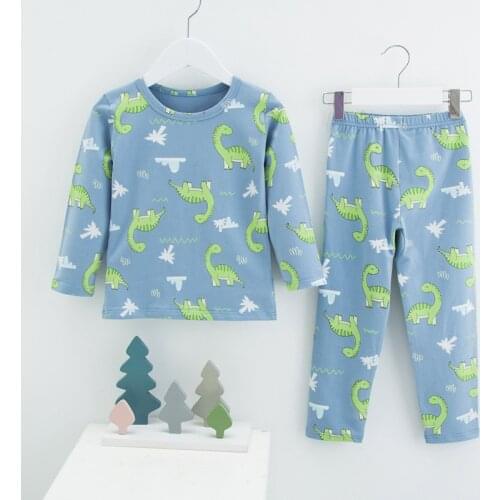 Baby Girls Clothes Baby Boys Cartoon Print and Pants Outifit 2Pcs Loose Long Sleeves Children Casual Clothing Set Sweet Homewear