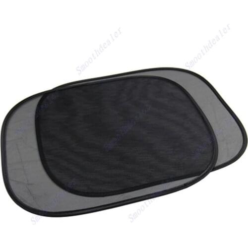 2PCS NEW Car Window Sunshade Sun Shade Visor Side Mesh Cover Shield Sunscreen