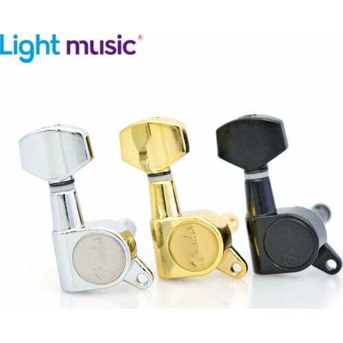 6PCS Guitar Tuning Pegs Tuner Machine Heads DIY FD Logo Guitar machine head Free Shipping Guitar Sealed Small Tuning Pegs