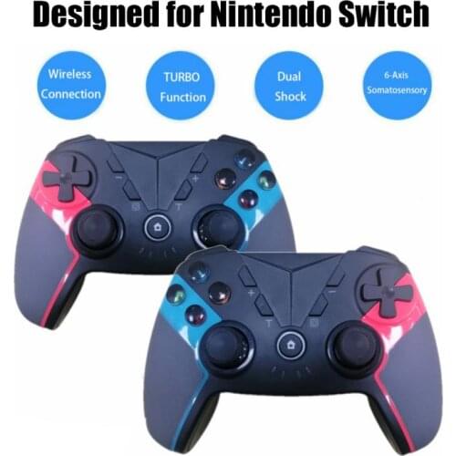 Wireless Game Controller For Switch Pro/PC Gamepad With Joystick Support Vibration Function With Wake-up Bluetooth Gamepad