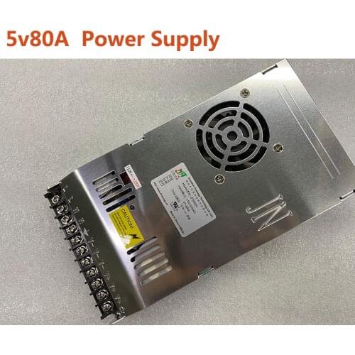 Power Supply 5A 80A & 100W 200W 300W 400W LED Display Power Adapter Switching 110V 220V to 5V Transformer for LED Display Screen