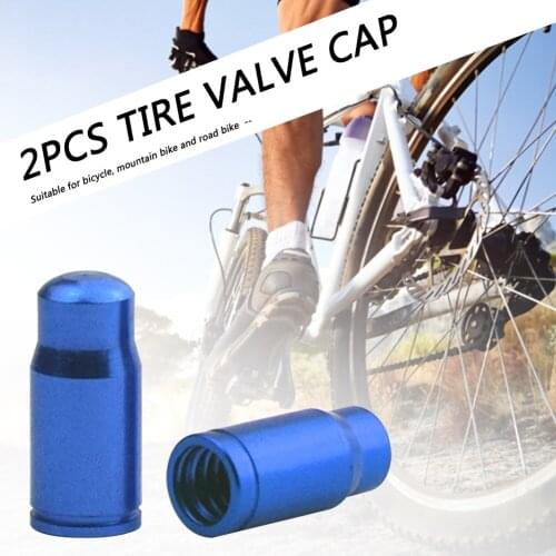 Presta Tire Valve Cap MTB Road Bike Aluminum Alloy Tyre Valve Dust Cover Biking Portable Dustproof Cycling Parts
