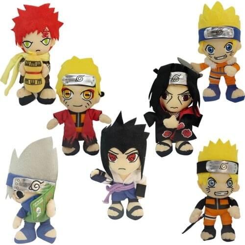 30cm Narutos Hatake Kakashi Soft Stuffed Plush Doll Toy Pet Pakkun Dog
