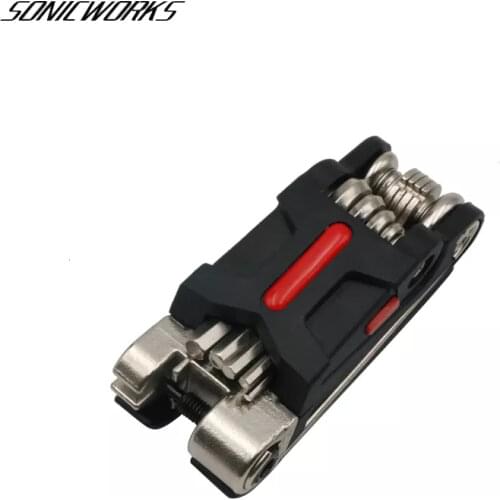 18 In 1 Bike Multi Repair Tool Set Kit Bicycle Hexagon Screwdriver Wrench Set Riding Chain Rivet Mountain Cycle Tool Sets