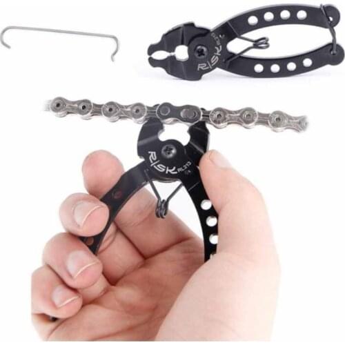 Bicycle Chain Checker Buckle Pliers Mini MTB Bike Chain Quick Release Removal Tool Bike Gauge Calipers Cycling Chain Hook Tools