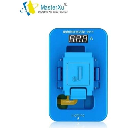MasterXu JCID JC N12 N11 NX N8 N7 N6 HDD Hard Disk Nand Brush Test Fixture iPhone 6 6s 7 8 X 11 12 Restore Tool 1 Click to DFU