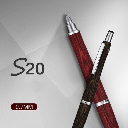 1Pcs PILOT S20 Ball Pen BPPS-2SK 0.38mm Hippo Pole Ergonomic Pen Black Wine Red Office & School Supplies