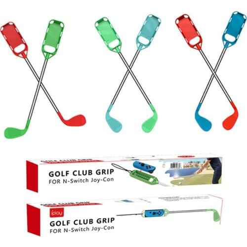 Controller Hand Grips Joy-Con Case Golf clubs Mario Golf: Super Rush For Nintendo Switch Handle NS N-Switch Console Accessories