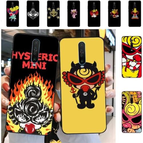 RuiCaiCa Japan Fashion hysteric mini Phone Case for Redmi 5 6 7 8 9 A 5plus K20 4X S2 GO 6 K30 pro