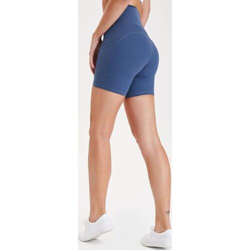 Yoga Shorts Female Moisture Wicking High Waist Tight Fitness Shorts Sports Gym Training Shorts Outdoors Running Riding Shorts