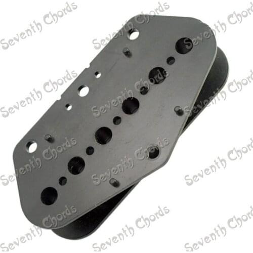 2Pcs Black Plastic Single Coil Slug Bobbins Bridge Pickup Covers Lid Shell Top For Electric Guitar accessories