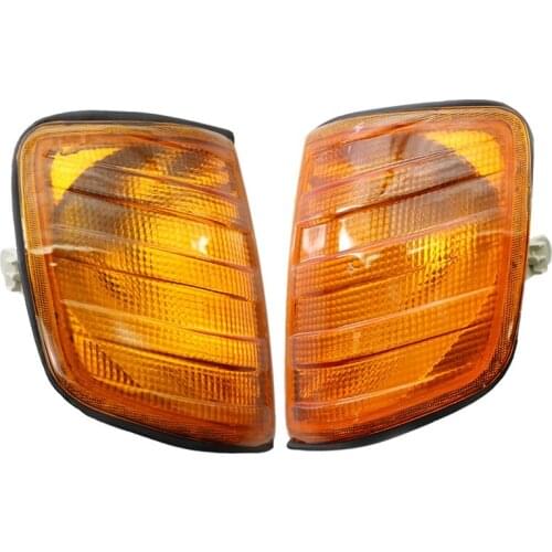 Amber Corner Lights Parking Turn Signal for Mercedes Benz E-Class W124 1985-1995