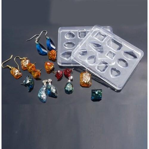Cabochon Silicone Mold Pendant Earring Silicone Resin Mold For Jewelry