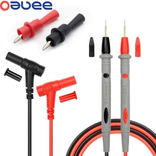 20A 1000V Probe Test Leads Pin for Digital Multimeter Needle Tip Multi Meter Tester Lead Probe Wire Pen Cable Dropshipping