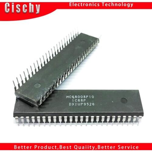 1pcs/lot MC68008P10 MC68008P MC68008 DIP-48