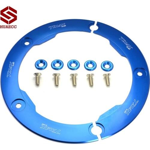 Motorcycle CNC Aluminum Transmission Belt Pulley Protective Cover For Yamaha T MAX 530 2012-2015