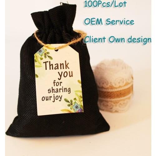 Natural Handmade Chocolate Cakes Candy Packaging Tag Craft Paper Hangtag For Baking Packing Label Tag Can Be Customized