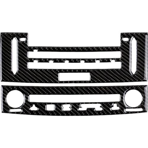 For LEXUS IS250 IS350 2014-2018 Car Carbon Fiber Sticker Interior Center Console CD Panel Cover Trim Car Styling Sticker