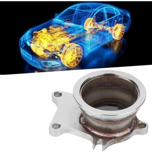 For T3/T4 Turbo 5 Bolt to 3" V-Band Flange Turbo Adaptor Stainless Steel Adapter