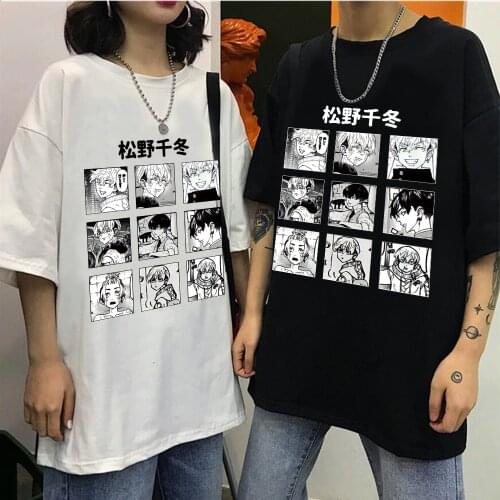 Anime Tokyo Revengers Chifuyu Graphic T Shirt Harajuku Summer Short Sleeve Male T-shirt