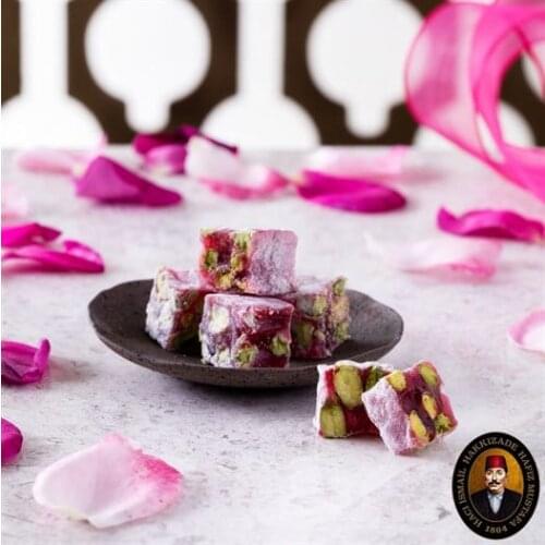 Hafiz Mustafa - Turkish Delight with Rose Petals, 35.27oz - 1kg