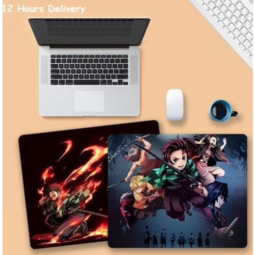 New Anime Demon Slayer Kimetsu No Yaiba Mousepad HD Printing Computer Gamers Mouse Pad Comfortable Mouse Pad Gift