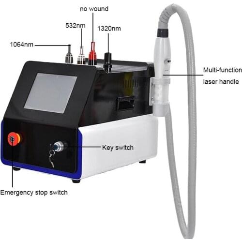 Non-invasive Picosecond Laser Scar Mole Freckle Tattoo Removal Dark Spot Removal Picolaser Machine Skin Care Beauty Device