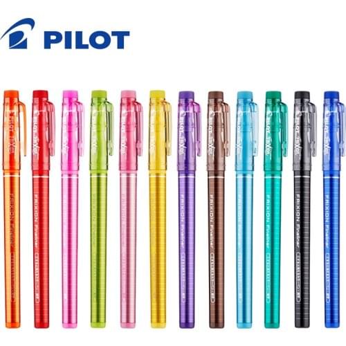 PILOT DPK-SFFL Watercolor Pen SFFL-12F Color Drawing Erasable Pen Art Painting Graffiti DIY Children Students Rubbing Drawing